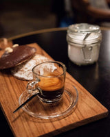 Espresso N°10 fra Coffee858 - Stærk og krydret espressoblanding, bestående af 70% Arabica bønner fra Brasilien og 30% Robusta (1000g)