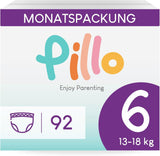 Pillo bleer, str. 7, 84 stk., 4 pakker med 21 bleer hver, str. 7 - XXL (15+ kg) - Babybleer