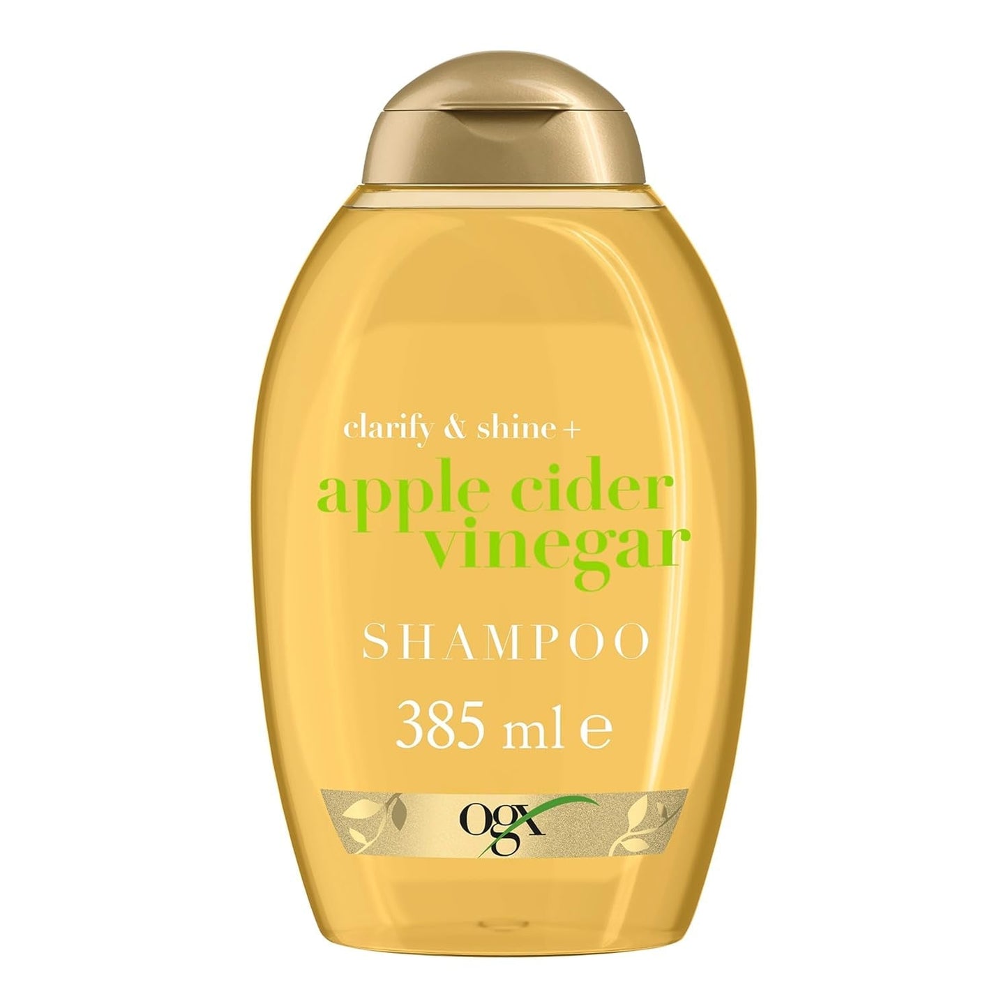 OGX Clarify & Shine Æblecidereddike Shampoo, Æblecidereddike Hårpleje Bruser og Bad Naty Shop 385 ml