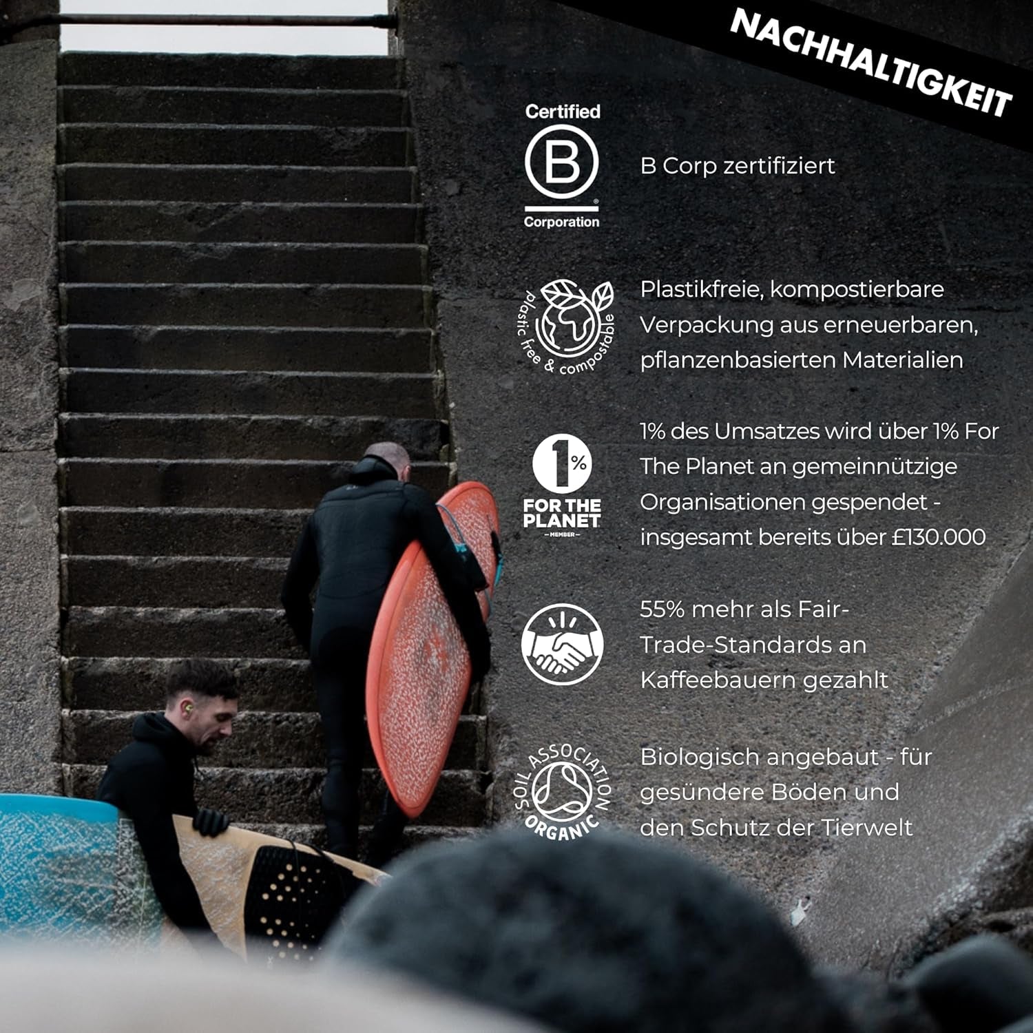 EXHALE Bio GANZE BOHNEN – Dunkel Gerösteter Kaffee – 450g Packung – Mykotoxinfrei & Geeignet für Bulletproof Coffee – Single Origin og 100% Arabica Bohnen