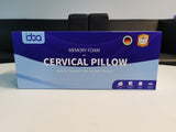 Nakkesmertepude, Ergonomisk ortopædisk Nakkepude, Side Back Abdominal Memory Foam Pude, Anti Snorken Pude til Mænd Kvinder (62 * 34,5 * 12/8CM) Cervikal Ortopædiske Puder Naty Shop