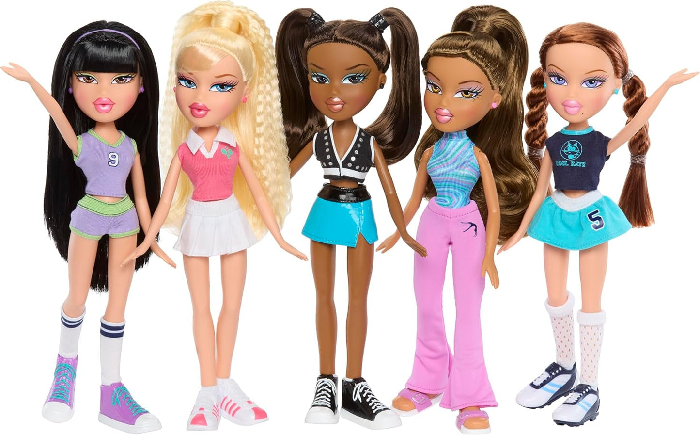 Bratz Play Sportz Cloe (Tennis) – modedukke med tilbehør