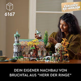 LEGO Icons Ringenes Herre: Rivendell - Voksensamling og udstillingssæt med 15 unikke minifigurer inklusive Gandalf, Legolas, Aragorn og Frodo, eksklusivt på Amazon - 10316 Byggesæt Besuche den LEGO-Store
