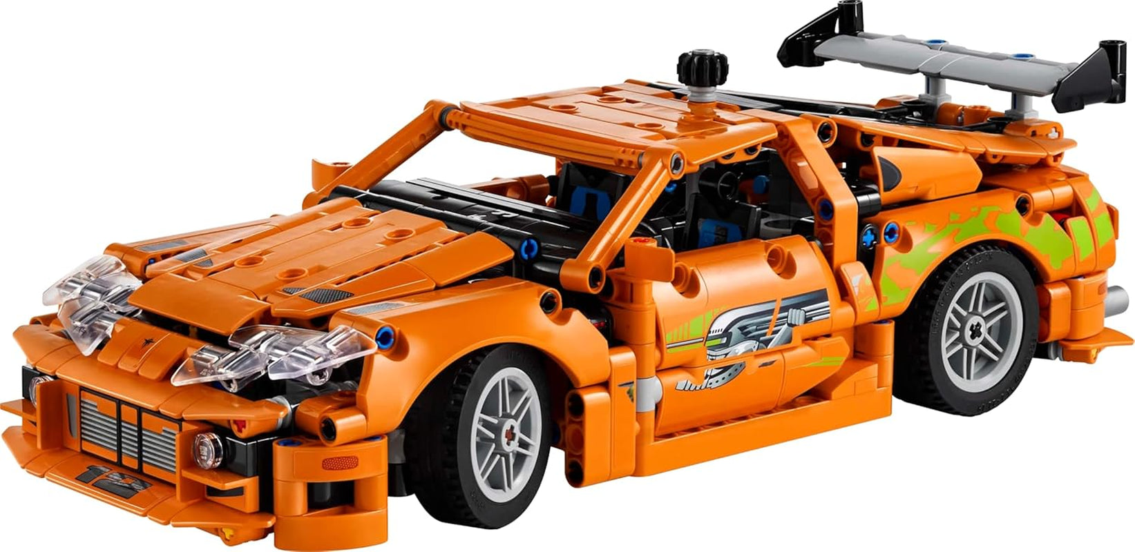 LEGO Technic Fast and Furious Toyota Supra MK4 - Legetøjsbil - Med 6-cylindret motor og åbne døre - Modelsæt til drenge og piger over 9 år - Fødselsdagsgaveidé 42204 Byggesæt Beuche den LEGO-Store