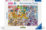 Ravensburger Puzzle 1000 Pieces 12000460 Challenge Pokémon - Alle 150 Pokémon fra første generation som et udfordrende puslespil for voksne og børn fra 14 år og opefter Puzzle Naty Shop
