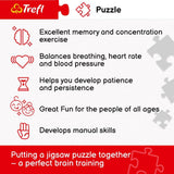 Trefl, Puslespil, Prag, Tjekkiet, 500 brikker, Premium kvalitet, For voksne og børn over 10 år Puzzle Naty Shop