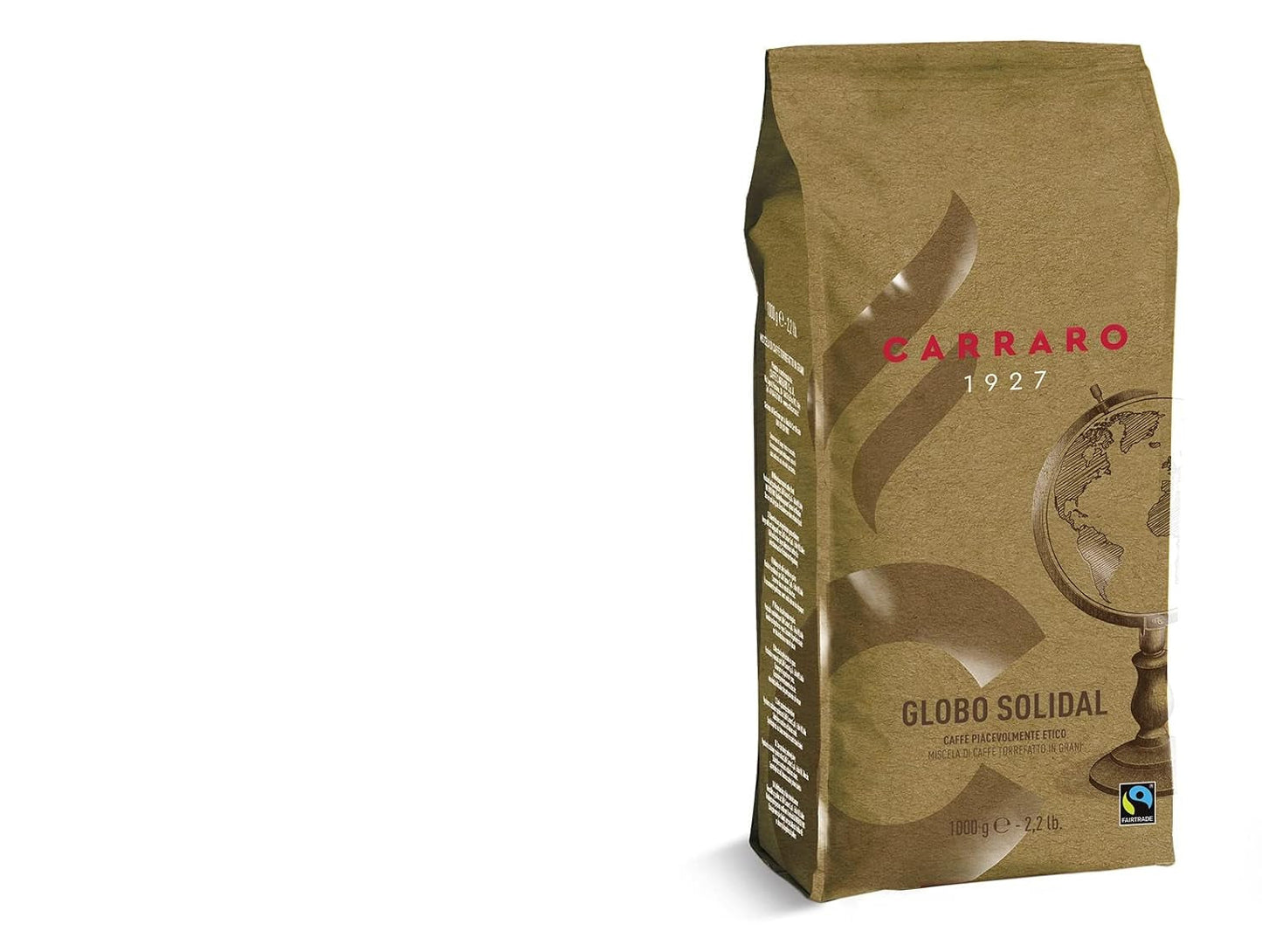 Globo Solidale Fairtrade kaffebønner 1KG