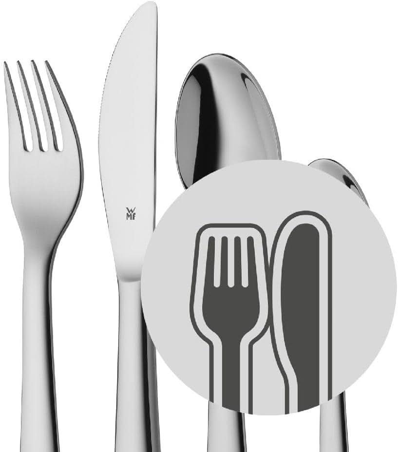 WMF Animals bestiksæt i rustfrit stål til børn, 4 dele, poleret Cromargan Kitchen Naty Shop