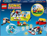 LEGO Sonic the Hedgehog Sonics Showdown At The Campfire Legetøj til børn og videospilsfans Byggesæt til drenge og piger 7 år gammelt eventyrsæt Samleobjekt 77001 Byggesæt Beuche den LEGO-Store