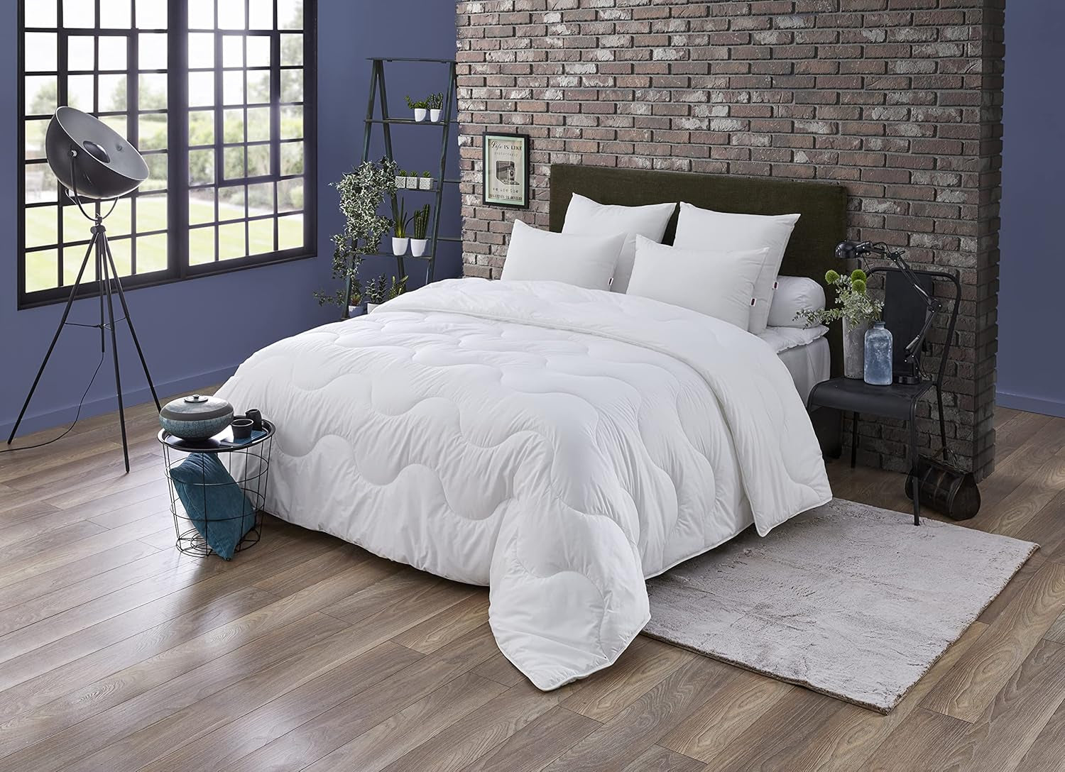 DODO quiltet syntetisk quilt, hærdet, Taiga 240/260 Quilts og quilts Naty Shop 240/260