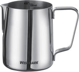 Westmark Brasilia Mælkekaraffel 200 ml - ideel til kaffefløde, mælk, honning og andre tilsætningsstoffer til kaffe og te, barista tilbehør - rustfrit stål