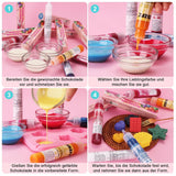 Fedtopløselig madfarve - 30 ml koncentreret oliebaseret madfarve til chokolade madfarvesæt til kagedekoration, fondant, smørcreme, bagning, håndværk (marineblå)