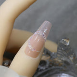50 stk. Små Zirconia Rhombus Glitter Nail Stones Nøgleringe Blandede farver Mousserende Rhinestones Nail Charms Mini Rhombus Nail Crystals Diamantnegle Rhinestones Nail Charms Nail Accessories Nail Art