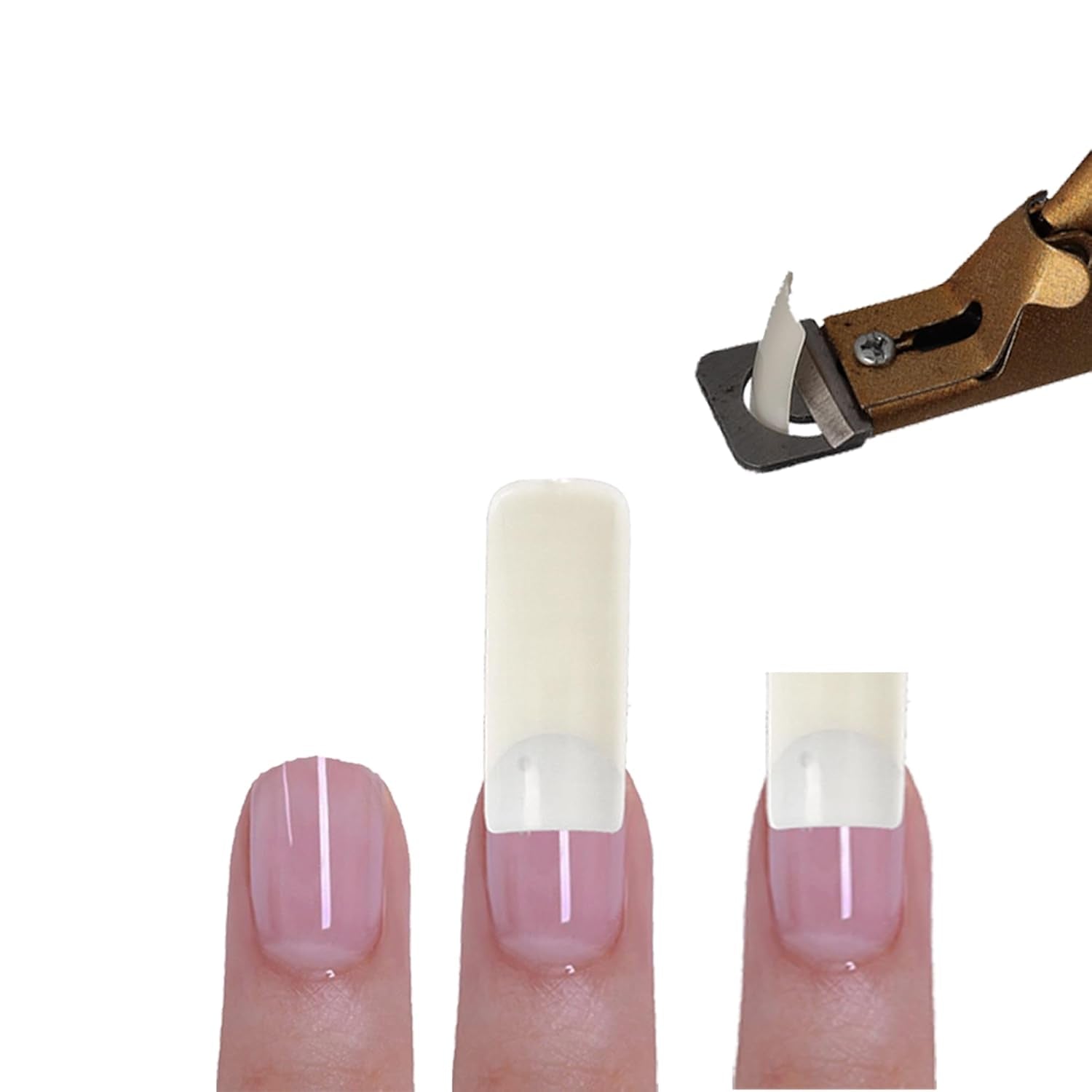 Sun Garden Nails Tipbox 500 Tips Inkl. 3 Tips Lim Tips Negle Tips Lim - modellering af negle