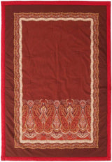 BASSETTI ternet bomuld SABBIONETA farve BLÅ B3 str. 135X190 Dyner og dyner Naty Shop Bordeaux 135X190