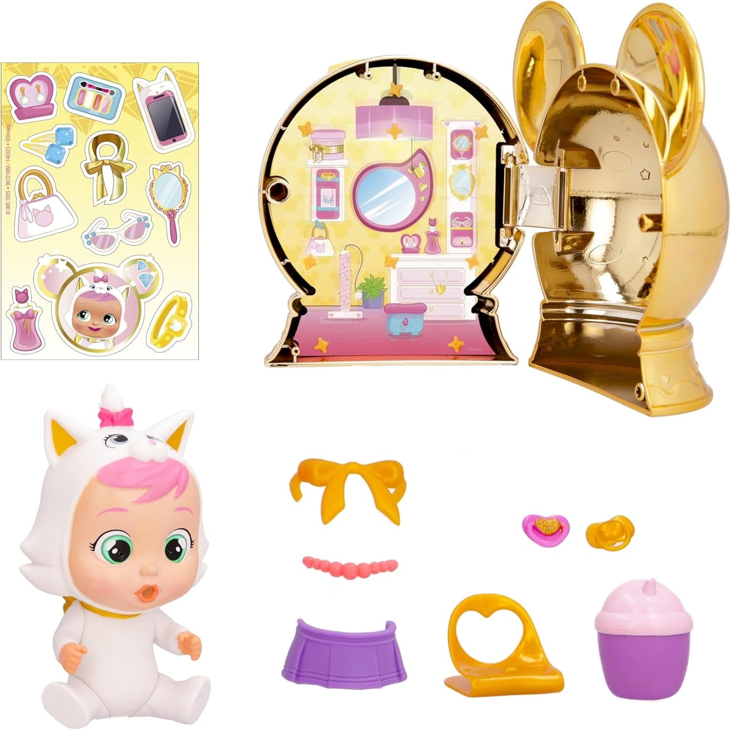 Cry Babies Magic Tears 82663IM flerfarvet dukke