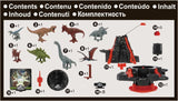 EPOCH Games - Jurassic World Trembling Volcano 7509 Dinosaur Legetøj brætspil til børn fra 4 år og opefter