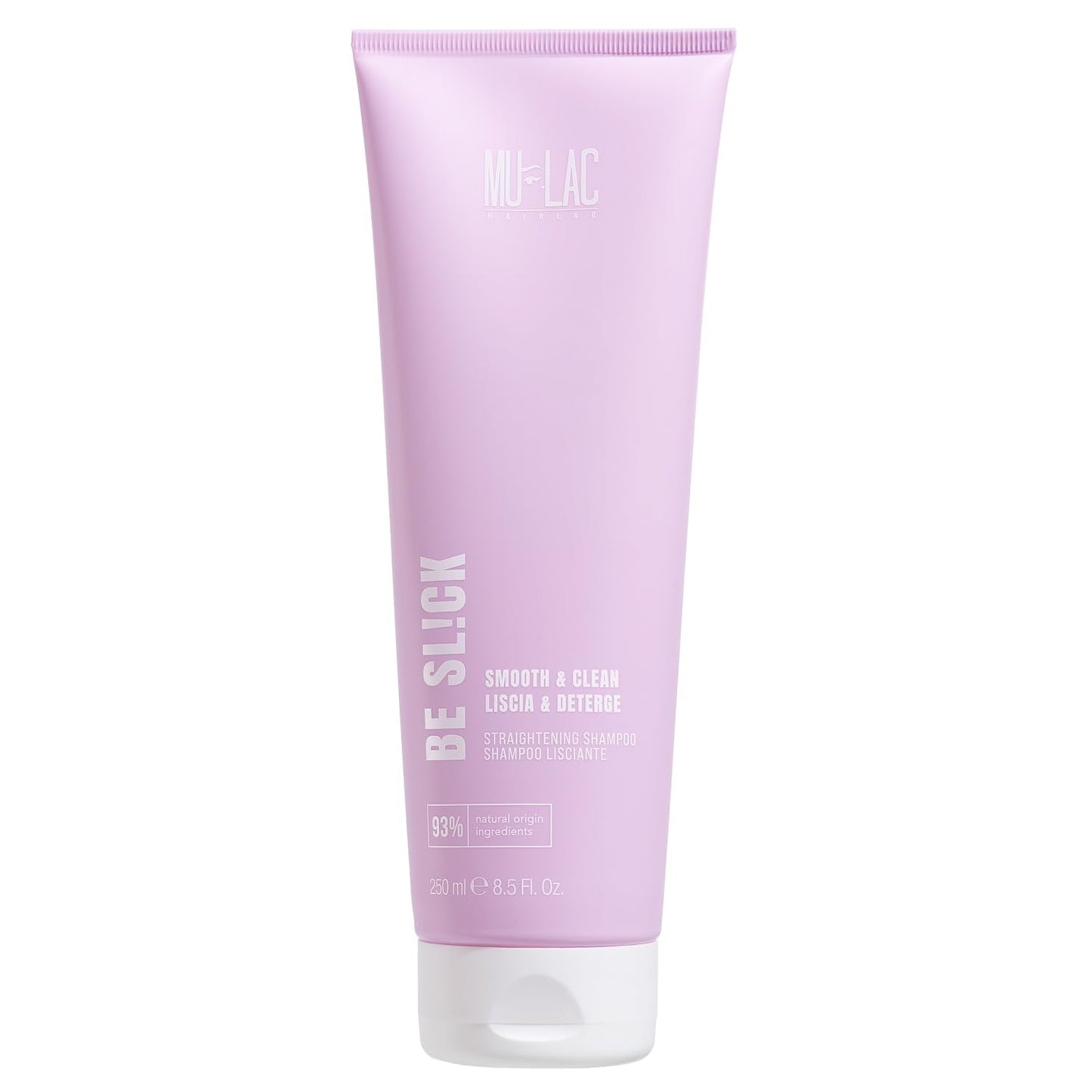 | BE SL!CK Shampoo til udglatning og blødgøring med anti-frizz effekt, med hørfrø, 250 ml børn - bad og hudpleje Naty Shop Standard titel