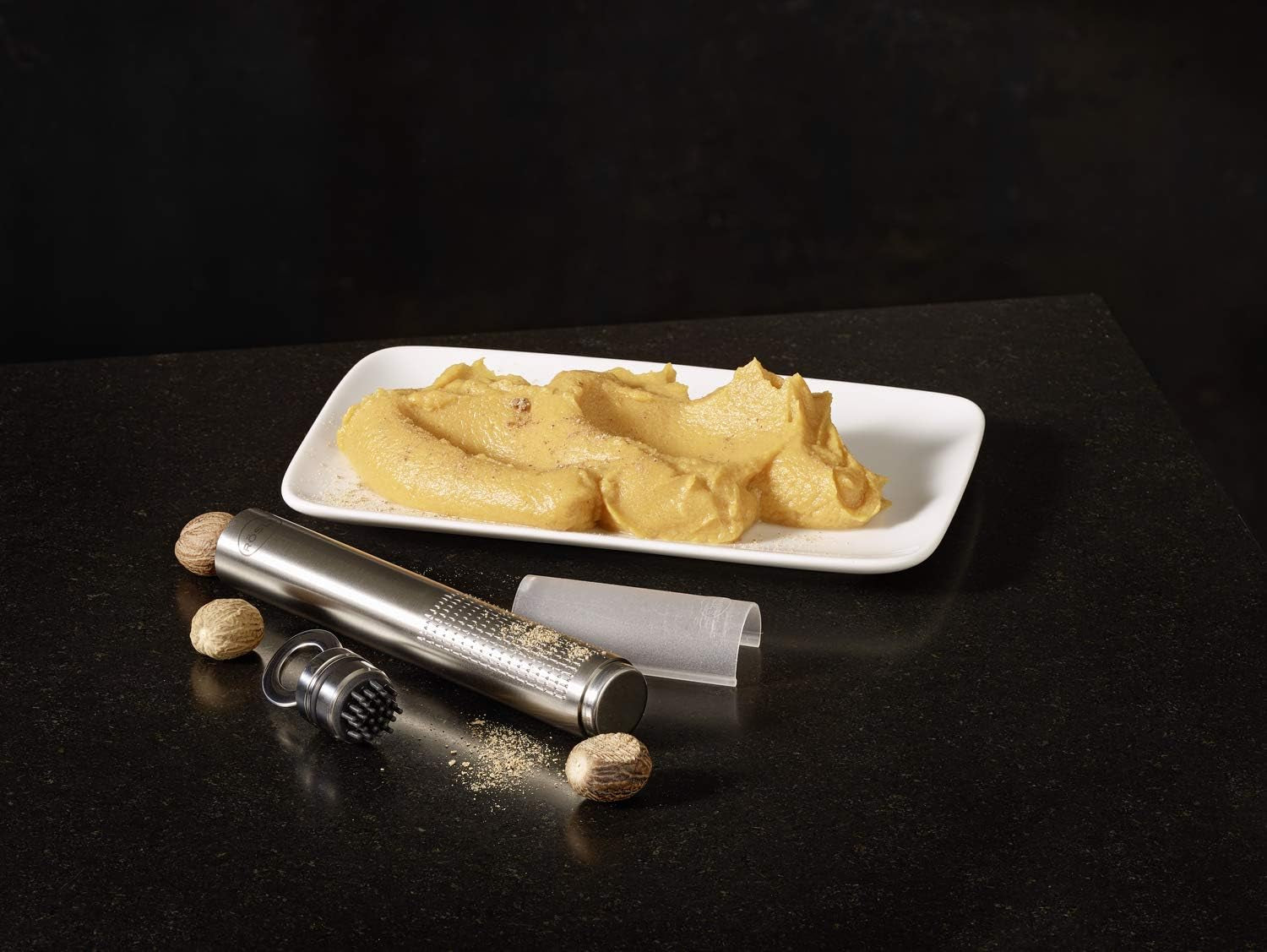 RÖSLE Muskatkværn, rustfrit stål 18/10 Peeler Naty Shop