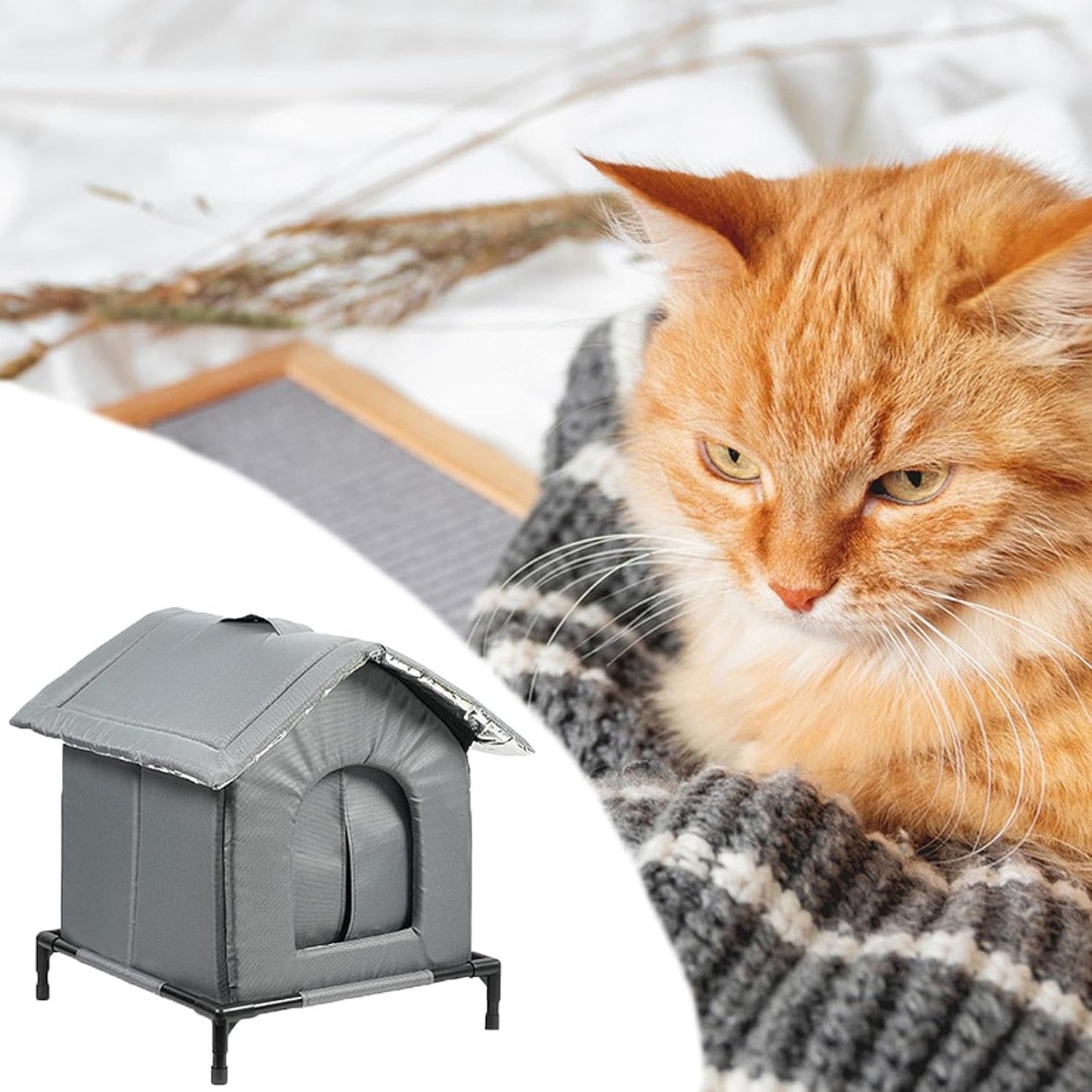 Tæpper og møbler, kæledyr, huler og huse, katte, senge til katte, katte - senge, madrasser