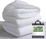 Tural - Dyne 150 X 220 cm med Aloe Vera behandling, fiberfyld 300 G/M², blød, åndbar, Oeko-Tex certificeret (hvid, seng 90 cm) Dyner og dyner Naty Shop 220X220