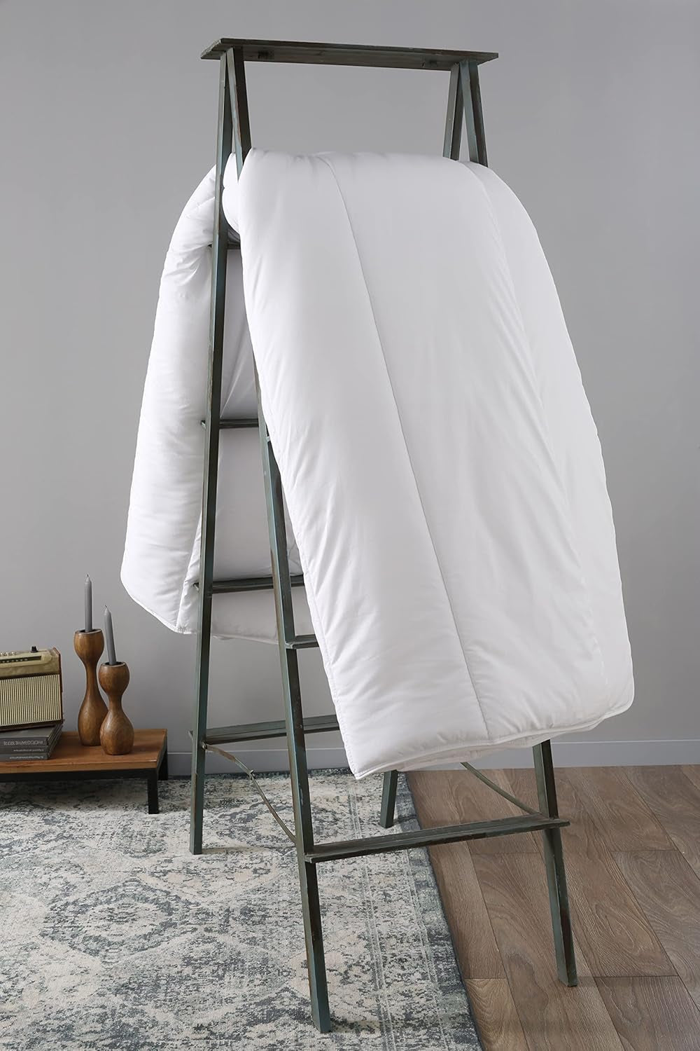 Dyne, Midesikker, Hvid, 240 X 220 Cm, Til dobbeltseng, Dyne Niagara, Blød og behagelig, Kan maskinvaskes ved 40 °C Dyner og dyner Naty Shop