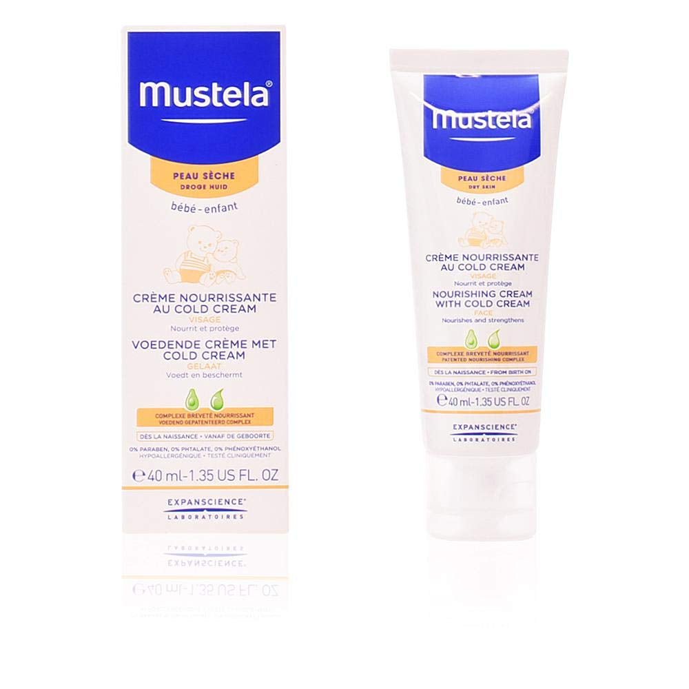 Bébé Nærende ansigtscreme med Cold Cream Dry Skin 40 Ml Børn - Bad og hudpleje Naty Shop Standardtitel