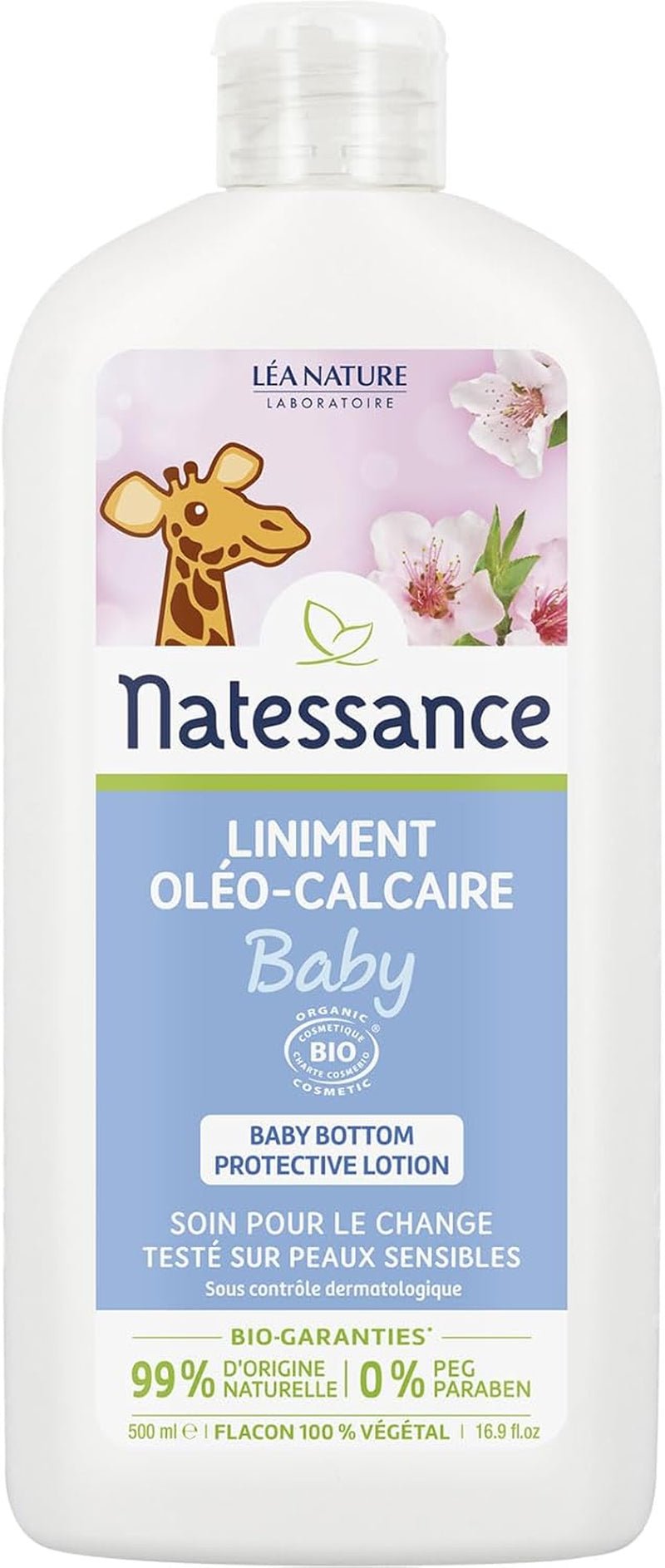 Bébé naturel oléoliniment 500 ml Børn - Bad og hudpleje Naty Shop