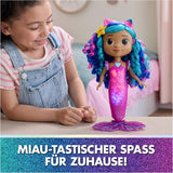 DREAMWORKS GABBY'S DUKKEHUS – Sing & Shine Meerjungfrau Gabby, 35 cm stor Puppe mit Licht- og Soundeffekten, spricht Deutsch, für Kinder ab 3 Jahren