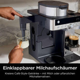 Ninja Prestige 2-i-1 filterkaffemaskine med kapsler og integreret mælkeskummer, til latte, iskaffe og flad hvid, sort CFN802EU