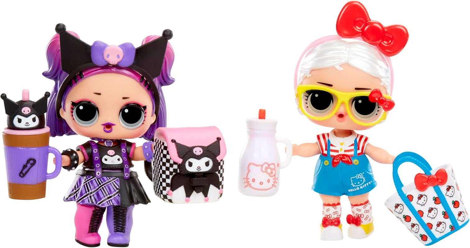 L.O.L. Overraskelse! Elsker Hello Kitty og venner - 1 dukke med 7 overraskelser, tilfældigt udvalg, 8 tøser at samle på, gave til børn på 4+, Pink Naty Shop-dukker