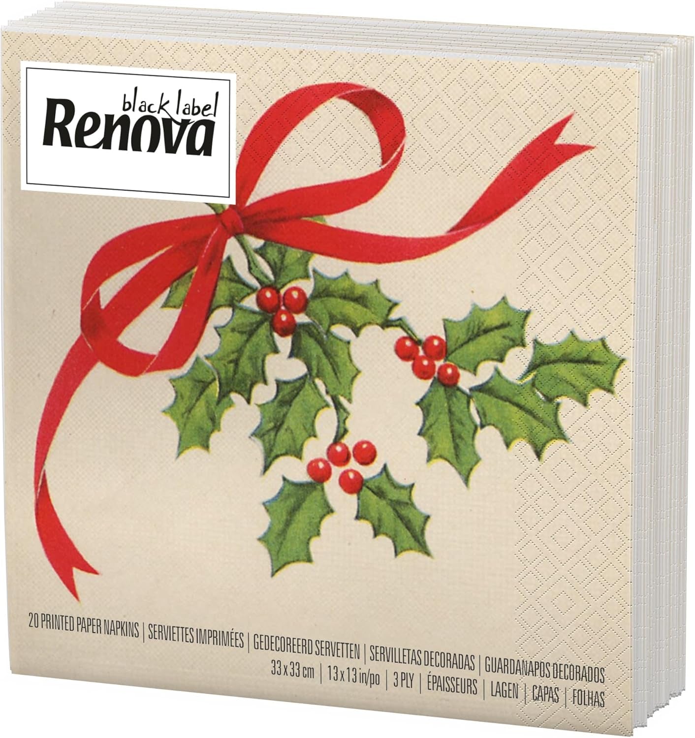 Renova juleservietter - 20 papirservietter