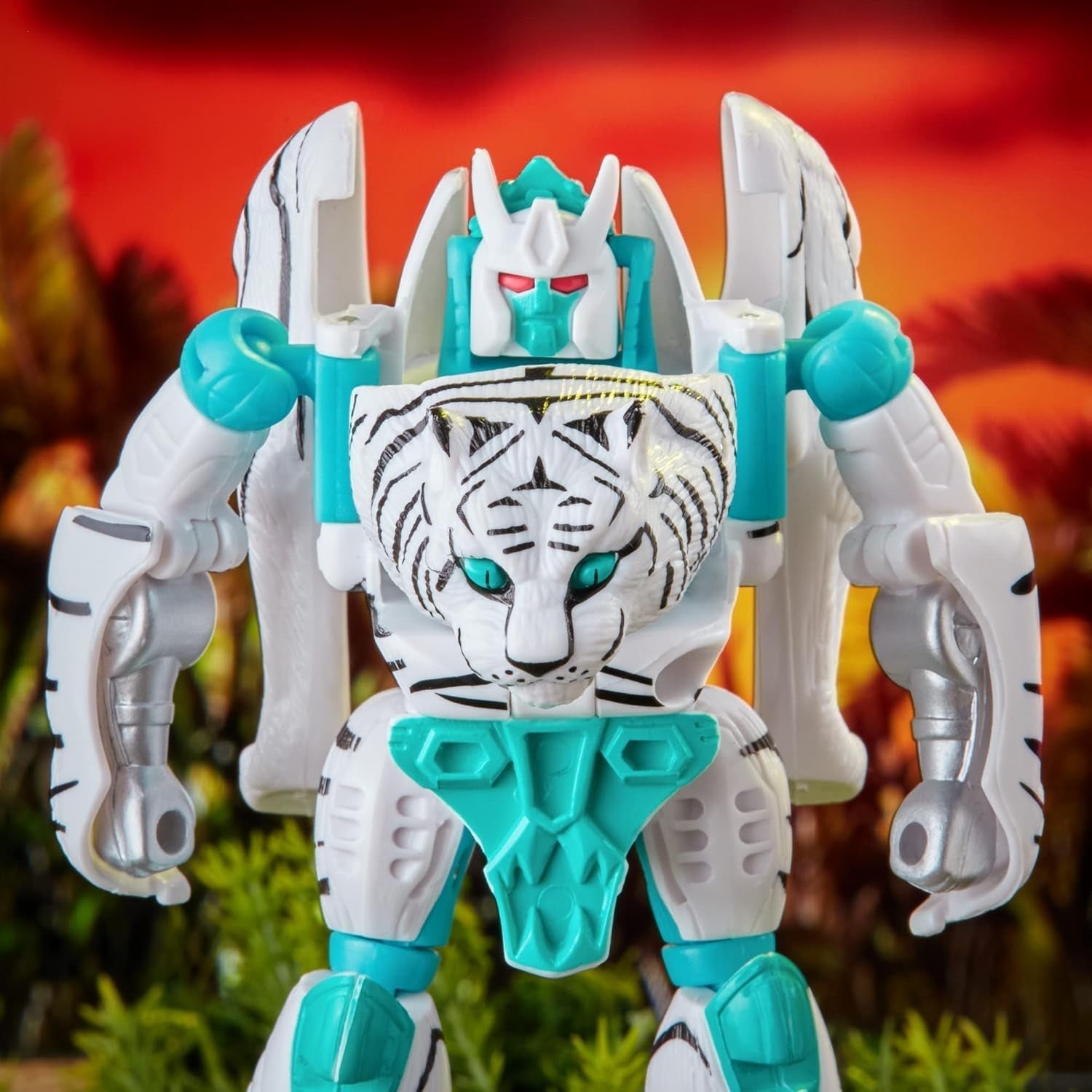Transformers Toy Vintage Beast Wars, Tigatron actionfigur til at samle (12,5 cm), til voksne og børn 8+, F4225, multi, one size actionfigurer Naty Shop