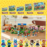 LEGO Animal Crossing Käptens Island Boat Tour, kreativt legetøj til børn med 2 minifigurer fra videospilserien inklusive Huschke, gave til piger og drenge fra 6 år 77048 Byggesæt Besuche den LEGO-Store
