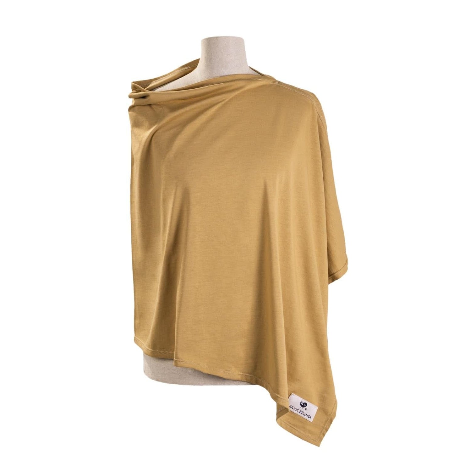Julius Zöllner Stilltuch Aus 100 Prozent Jersey-Baumwolle, OEKO-TEX STANDARD 100, Made in Germany, Uni Tan Tilbehør Mad og Amning Baby Naty Shop Uni Cinnamon
