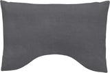 Traumnacht Exklusiv special sovepude med visko-elastisk skum, 40 X 60 cm, grå, Oeko-Tex certificeret, produceret efter den tyske kvalitetsstandard Naty Shop standard puder Grå 1 stk (1 pakke)