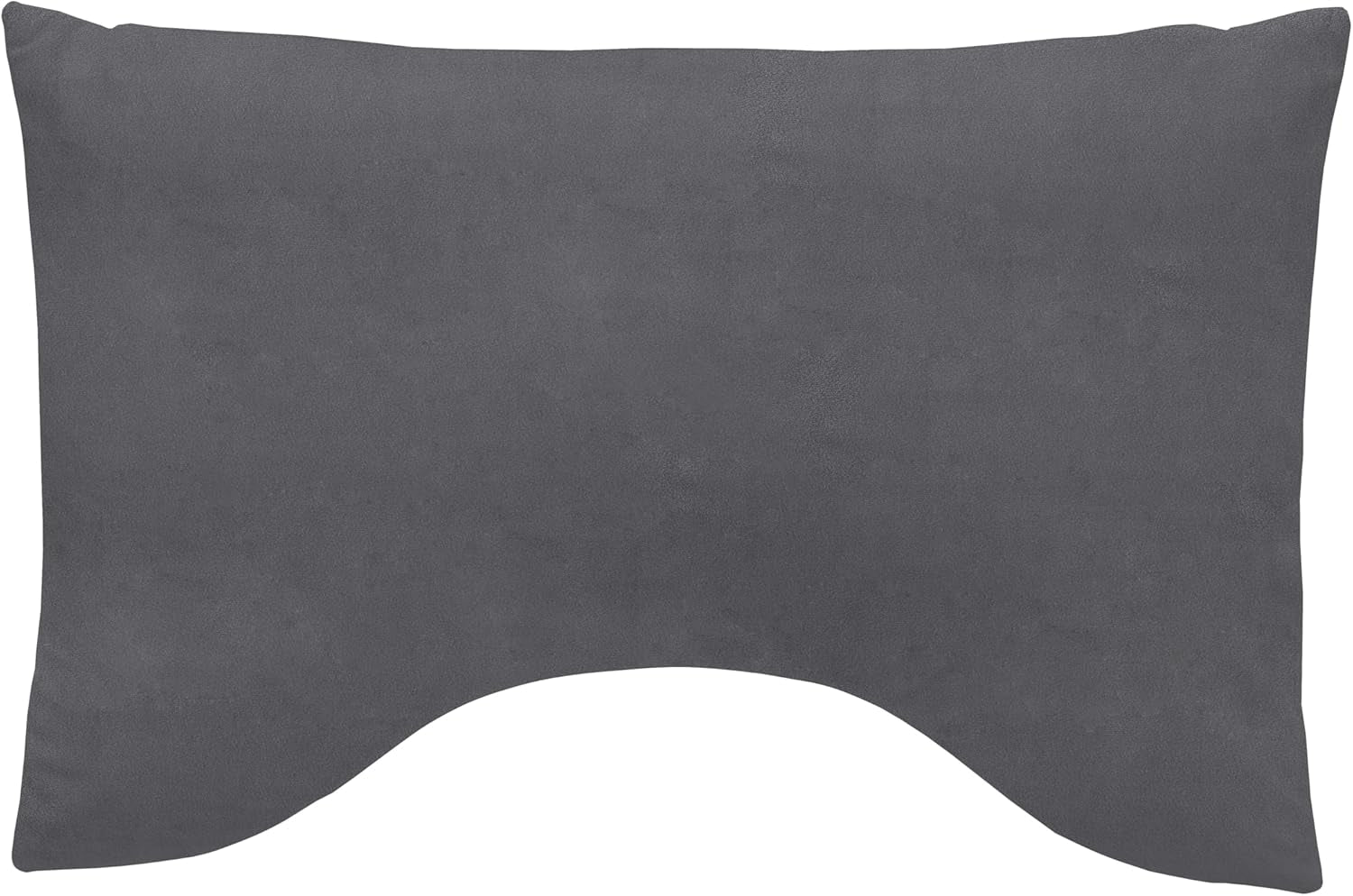 Traumnacht Exklusiv special sovepude med visko-elastisk skum, 40 X 60 cm, grå, Oeko-Tex certificeret, produceret efter den tyske kvalitetsstandard Naty Shop standard puder Grå 1 stk (1 pakke)