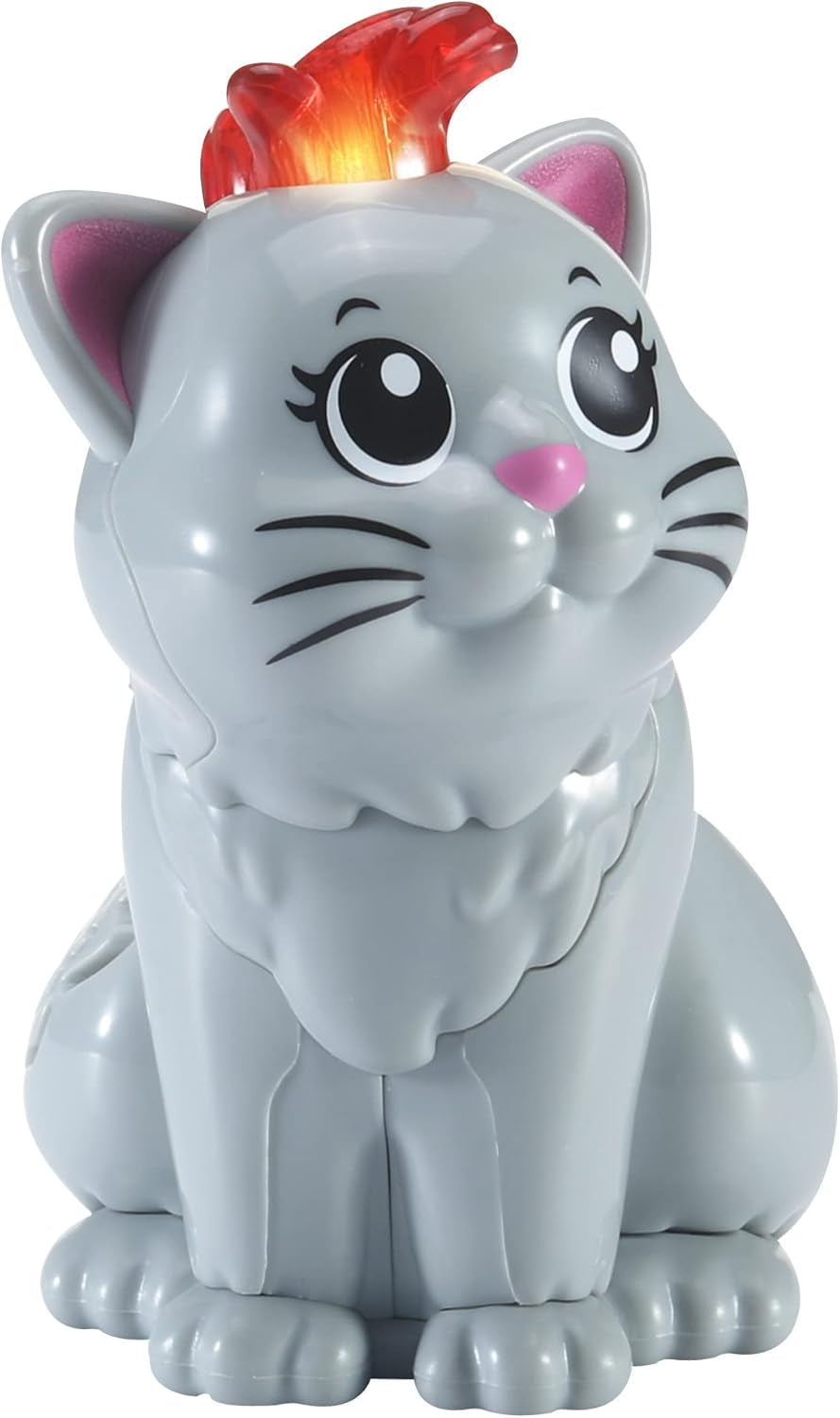 Vtech Tip Tap Babydyr - Kat - Interaktivt legetøj med lys og musik til fantasifuldt rollespil - Til 1-5 år gammelt babylegetøj Naty Shop