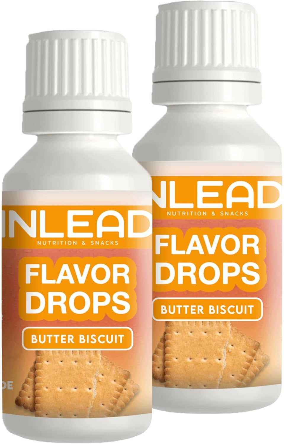 - smagsdråber | Sukkerfri og kaloriefri smag til sødemidler Naty Shop 2X 30Ml Butter Biscuit - Butterkeks