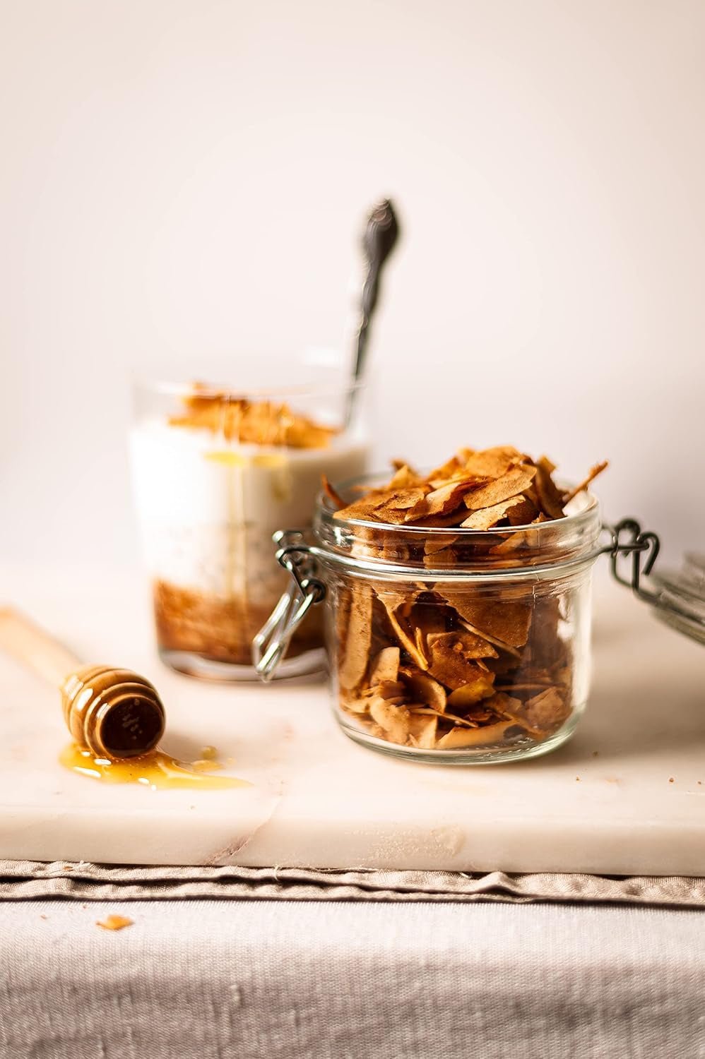 Biojoy økologiske tørrede kokoschips (1 kg), usødede og ustegte Dehydrerede produkter Naty Shop