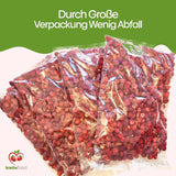biolla food hele tørrede jordbær, 0,5 kg, 100% naturlig. Sunde snacks til børn. Ideel til smoothies, havremüsli, te og grød. Lang holdbarhed. VEGAN, GLUTENFRI, RAW FOOD Naty Shop Dehydrerede produkter