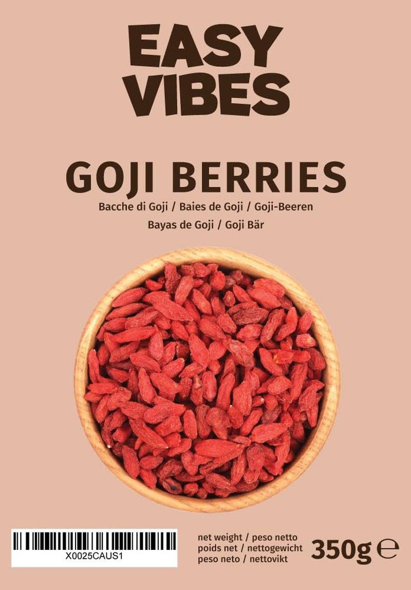 '- Naturlige gojibær (350 g) - Tørrede Naty Shop-dehydrerede produkter