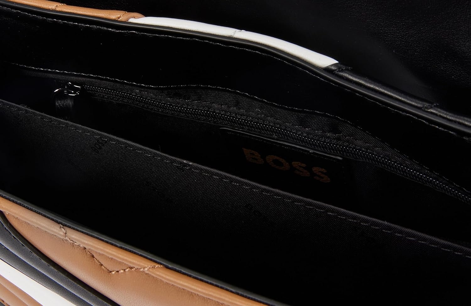 BOSS Evelyn Shoul. Bag-IC Dame skuldertaske, medium beige261 Naty Shop Dame tasker