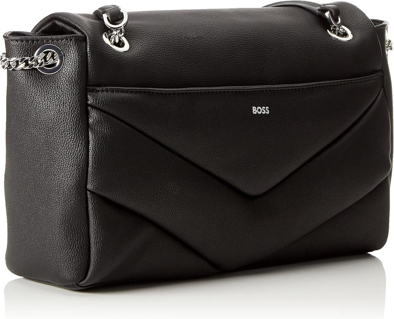 BOSS Damer Katlin Sh. Bag-Q Skuldertaske Sort1 One Size Dametasker Naty Shop