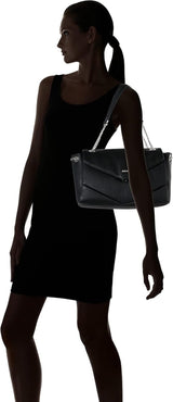 BOSS Damer Katlin Sh. Bag-Q Skuldertaske Sort1 One Size Dametasker Naty Shop