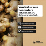 Bremer Gewürzhandel ingefær, stykker af tørret frugt krydret, aromatisk, krydret, usulfuriseret, 1 kg Dehydrerede produkter Naty Shop