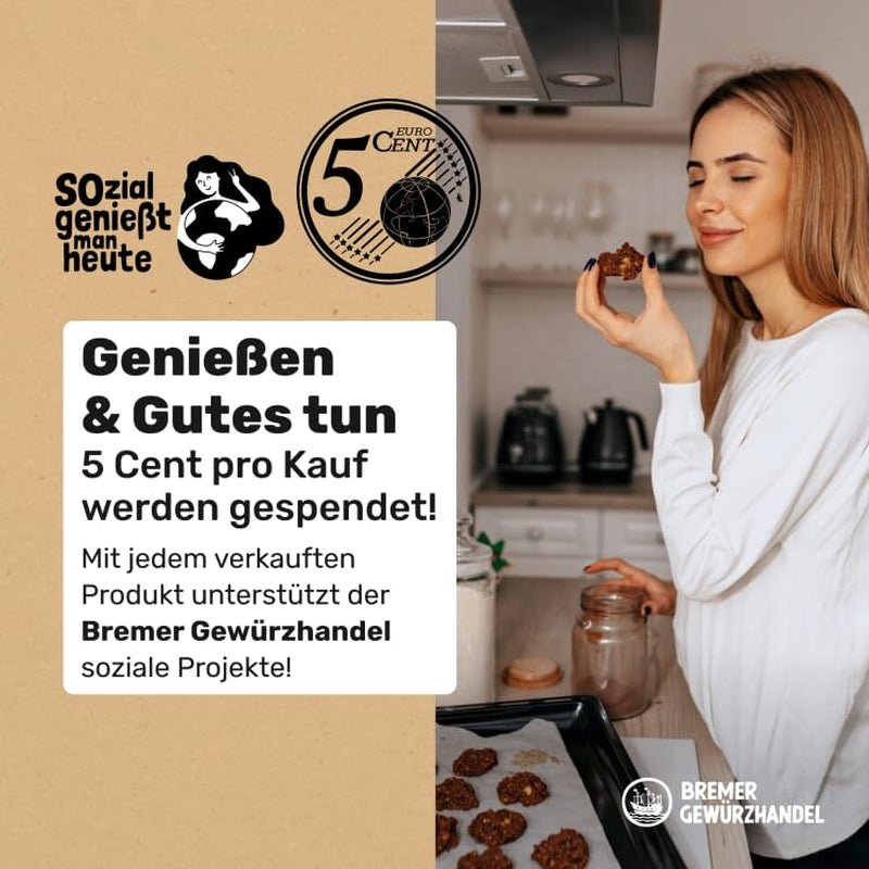 Bremer Gewürzhandel ingefær, stykker af tørret frugt krydret, aromatisk, krydret, usulfuriseret, 1 kg Dehydrerede produkter Naty Shop