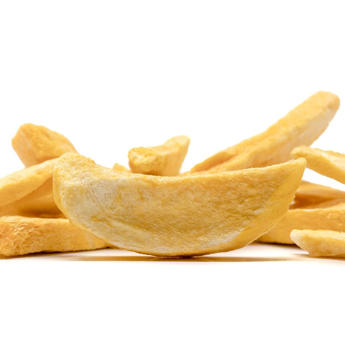 BRIX Frysetørret Mango | Naturlige, tørrede mangoskiver 95 g | Great Taste Award tørret frugt, frysetørret mango | Ikke-GMO, glutenfri, veganske, tilbageholdte vitaminer Naty Shop dehydrerede produkter