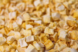 Frysetørrede mangostykker 100g - Frysetørret frugt - Frysetørret tørret frugt - Tørret mango - Perfekt til snacks, bagning, müsli, smoothies og desserter Tørrede produkter Naty Shop