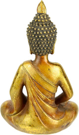 Buddha figur meditere siddende statue figurer skulptur buste statue ornament Buddha figur Feng Shui dekoration haveterrasse balkon dekoration Buddha statue boligtilbehør Buddha skulptur havefigur Statuetter og skulpturer Naty Shop